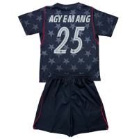 Förenta Stater Patrick Agyemang #25 Replika babykläder Bortaställ Barn VM 2026 Kortärmad (+ korta byxor)